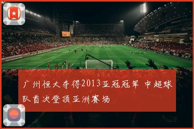 广州恒大夺得2013亚冠冠军 中超球队首次登顶亚洲赛场